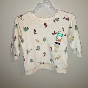 Garanimals baby boy girl velour print top 12 month Unisex